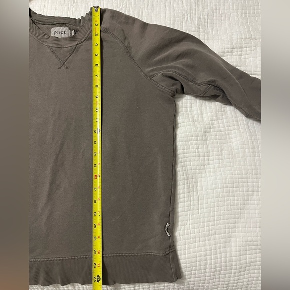 Pact Women's 100% Organic Cotton Brown Sweatshirt - Picture 8 of 8